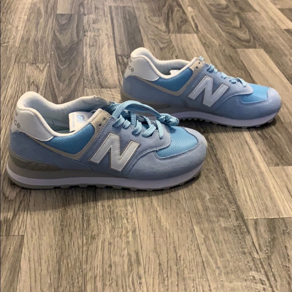 Light Blue New Balance Sneakers